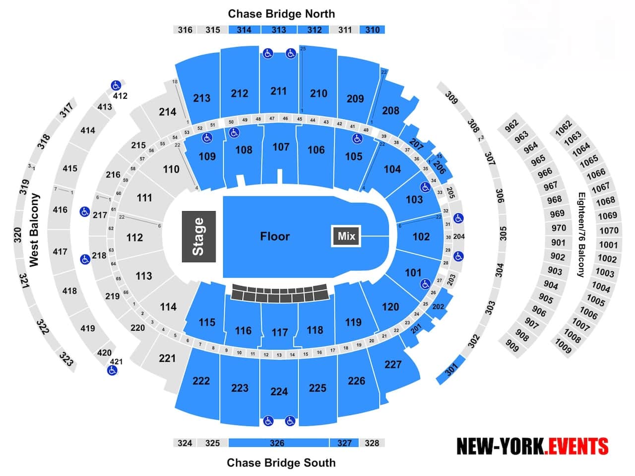 Madison Square Garden Seating Chart