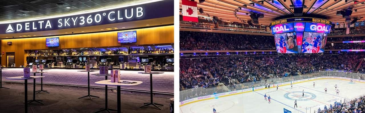 New York Rangers Club Level Package